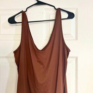 Women's XL Banana Republic Brown Reversible Tank Top